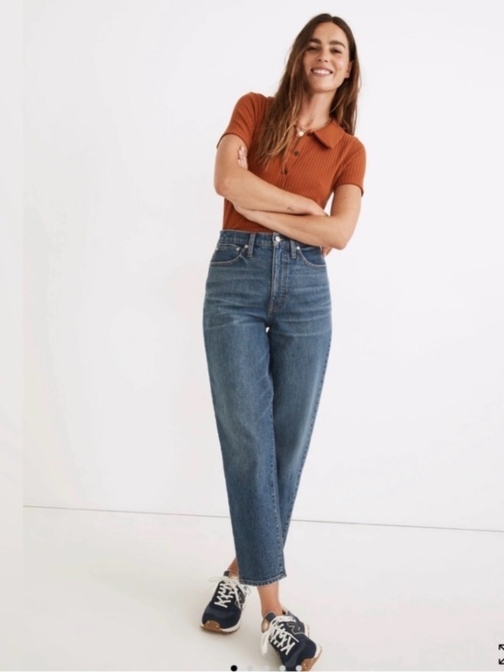 Madewell Balloon Jeans in Corson Wash SZ 32